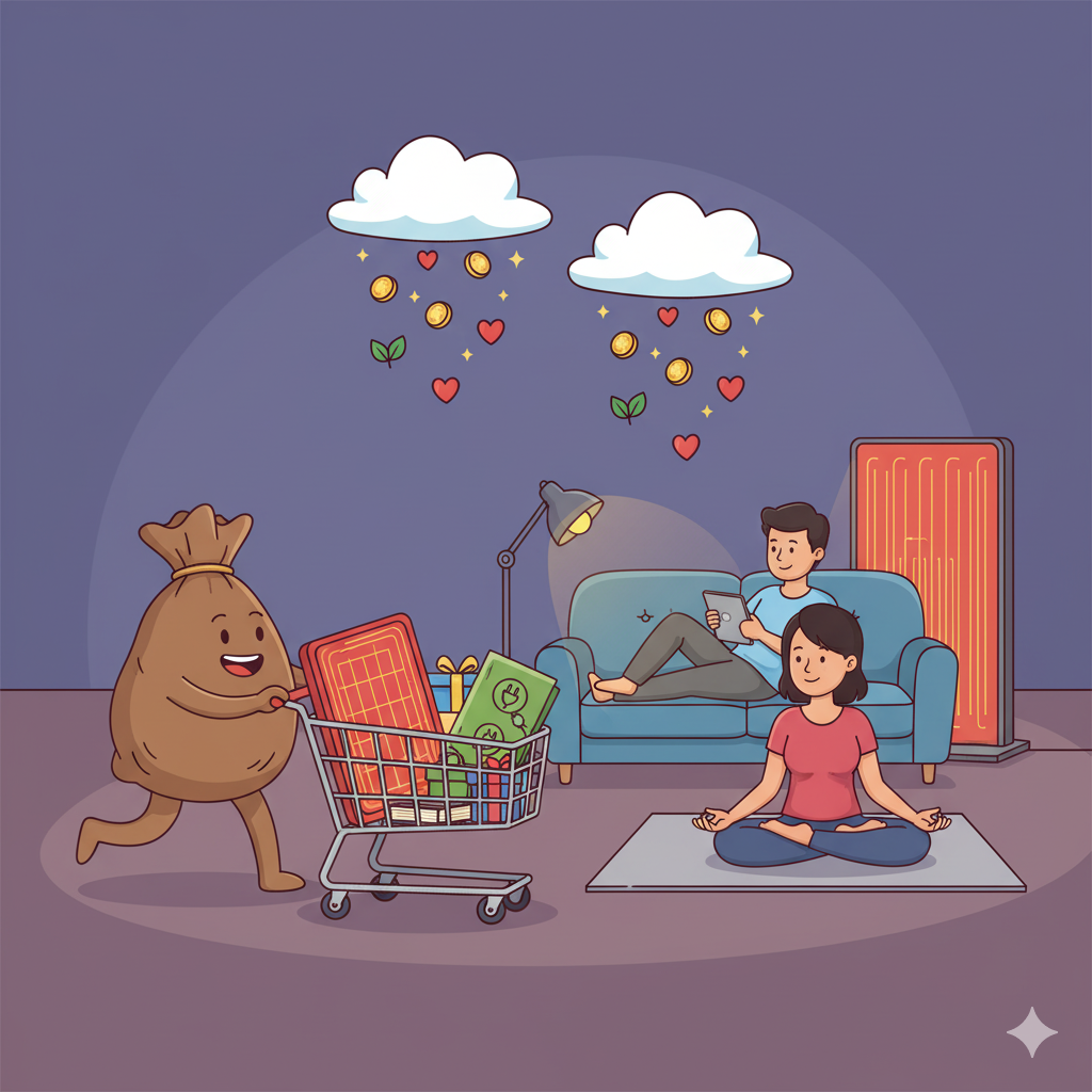 Cartone animato risparmio Black Friday Mvolo lampade benessere